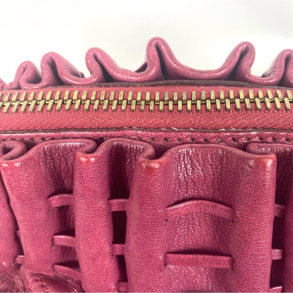 MARC JACOBS Leather Quilted Small Cecilia in Fuchsia. Made in Italy. Authentic. - Picture 12 of 17